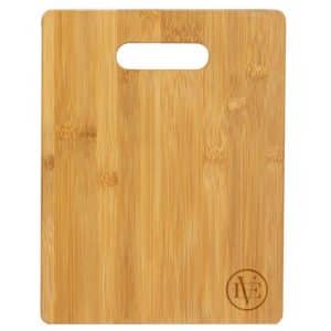 Custom 11" Bamboo Cutting Board with Handle