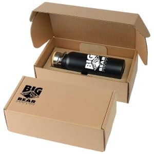 Custom 21 Oz. Breckenridge Stainless Steel Bottle w/Gift Box