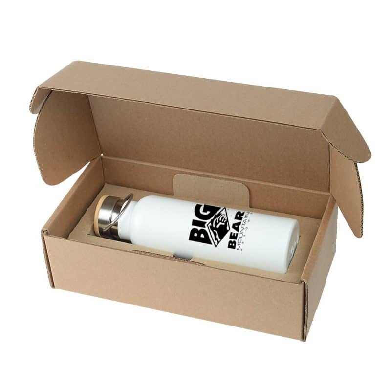 Custom 21 Oz. Breckenridge Stainless Steel Bottle w/Gift Box - 5