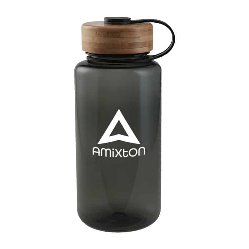 Custom 32 Oz. Oasis Tritan™ Bottle W/ Bamboo Lid