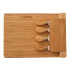 Custom 5-Piece Magnetic Bamboo Cheese Board Set - 4