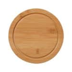 Custom 5-Piece Swivel Top Bamboo Cheese Board Set - 1