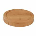 Custom 5-Piece Swivel Top Bamboo Cheese Board Set - 6