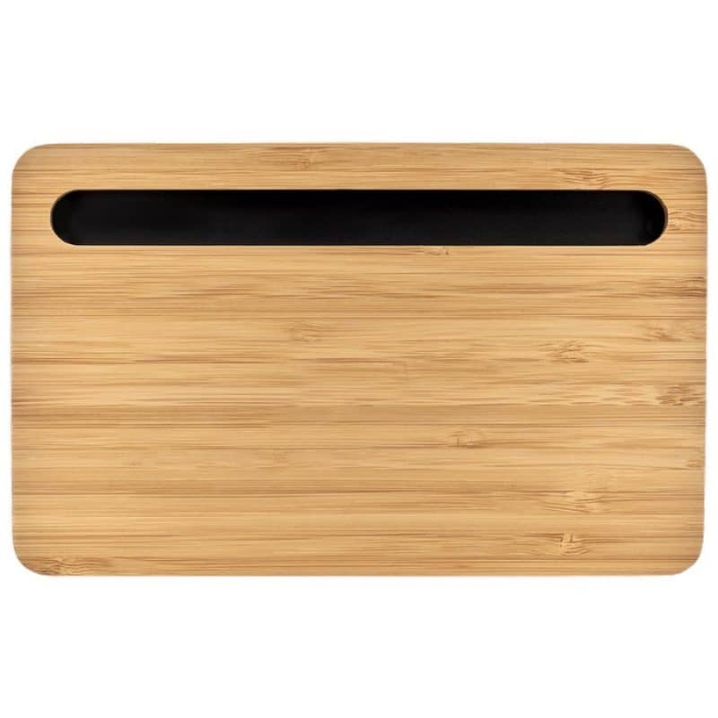Custom 5W Bamboo Desktop Wireless Charger - 1