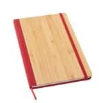 Custom 6"x 8" Bamboo Journal w/RPET Back - 1