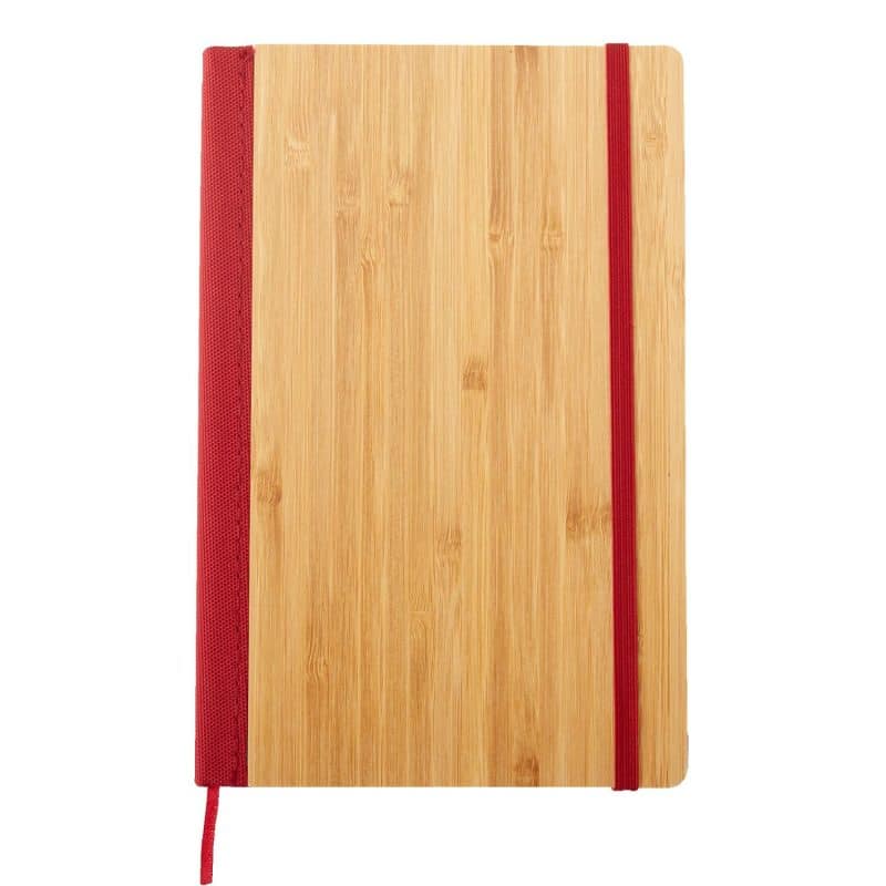 Custom 6"x 8" Bamboo Journal w/RPET Back - 4
