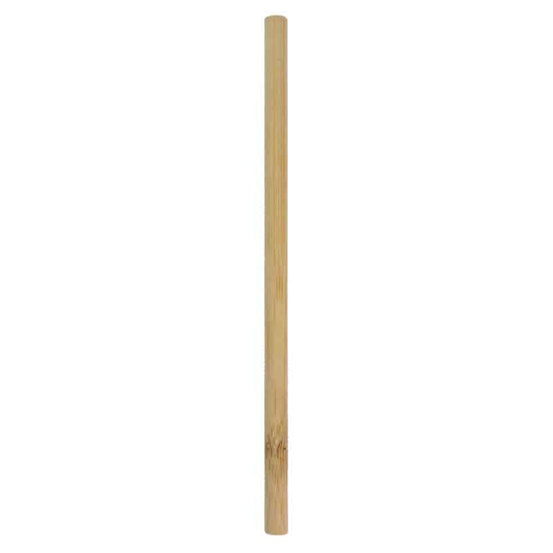 Custom 8" Long Reusable Bamboo Drinking Straws