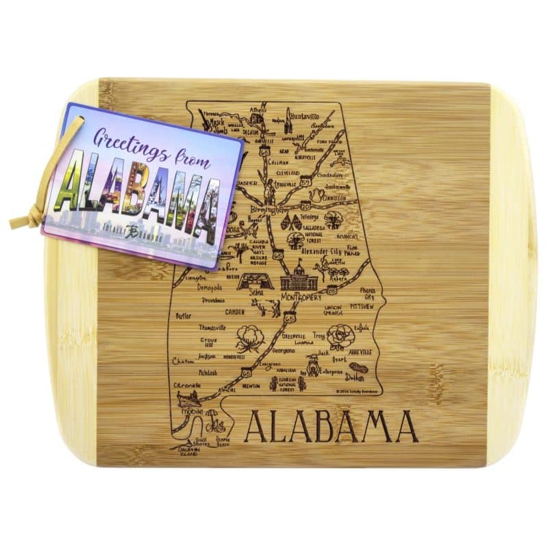 Custom A Slice of Life Alabama Serving & Cutting Board - 1