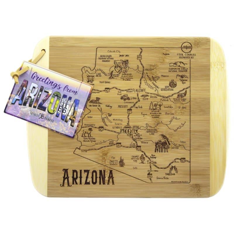 Custom A Slice of Life Arizona Serving & Cutting Board - 1