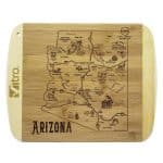 Custom A Slice of Life Arizona Serving & Cutting Board
