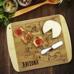 Custom A Slice of Life Arizona Serving & Cutting Board - 4