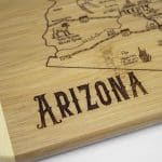 Custom A Slice of Life Arizona Serving & Cutting Board - 5