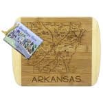 Custom A Slice of Life Arkansas Serving & Cutting Board - 1