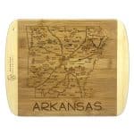Custom A Slice of Life Arkansas Serving & Cutting Board