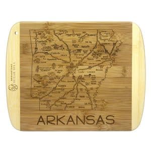 Custom A Slice of Life Arkansas Serving & Cutting Board