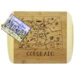 Custom A Slice of Life Colorado Serving & Cutting Board - 1