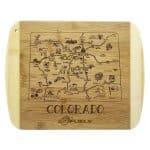 Custom A Slice of Life Colorado Serving & Cutting Board