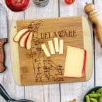 Custom A Slice of Life Delaware Serving & Cutting Board - 1