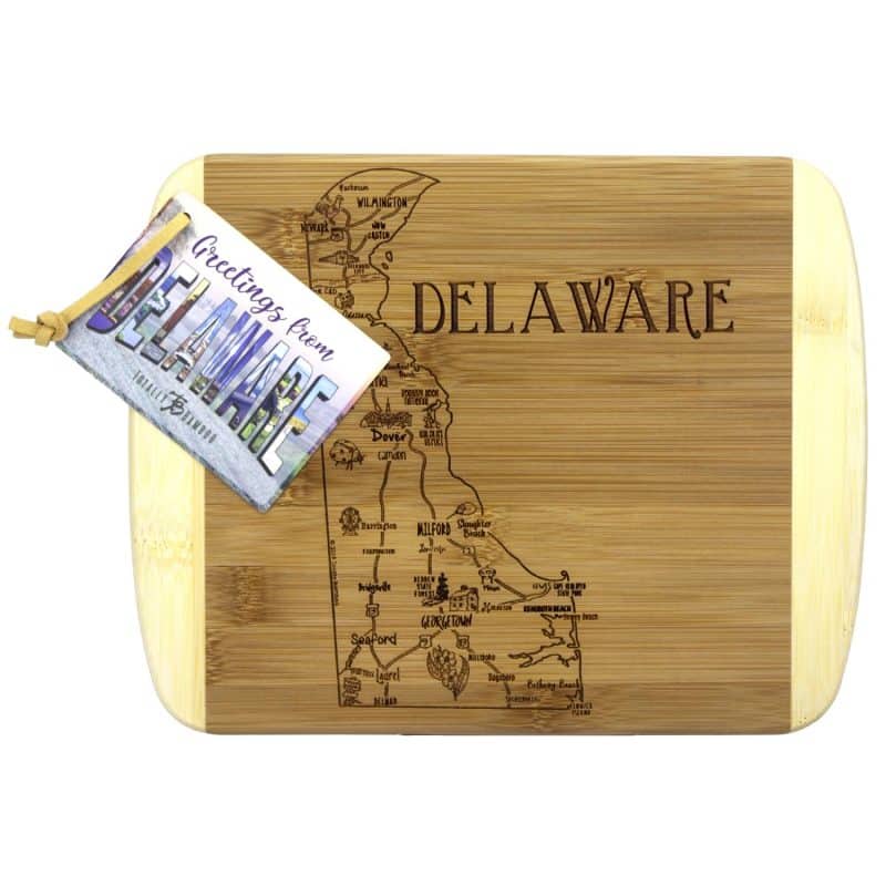 Custom A Slice of Life Delaware Serving & Cutting Board - 2