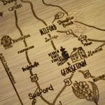 Custom A Slice of Life Delaware Serving & Cutting Board - 3