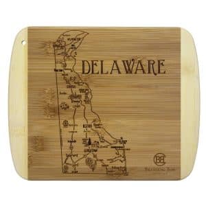 Custom A Slice of Life Delaware Serving & Cutting Board