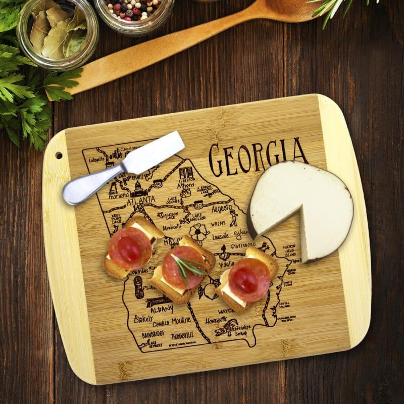 Custom A Slice of Life Georgia Serving & Cutting Board - 4