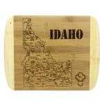 Custom A Slice of Life Idaho Serving & Cutting Board