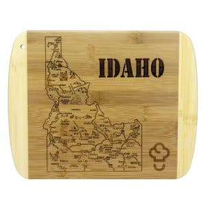 Custom A Slice of Life Idaho Serving & Cutting Board