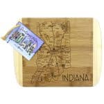 Custom A Slice of Life Indiana Serving & Cutting Board - 1