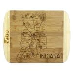 Custom A Slice of Life Indiana Serving & Cutting Board