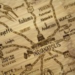 Custom A Slice of Life Indiana Serving & Cutting Board - 2