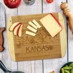 Custom A Slice of Life Kansas Serving & Cutting Board - 1