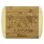 Custom A Slice of Life Kansas Serving & Cutting Board