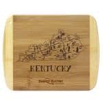 Custom A Slice of Life Kentucky Serving & Cutting Board