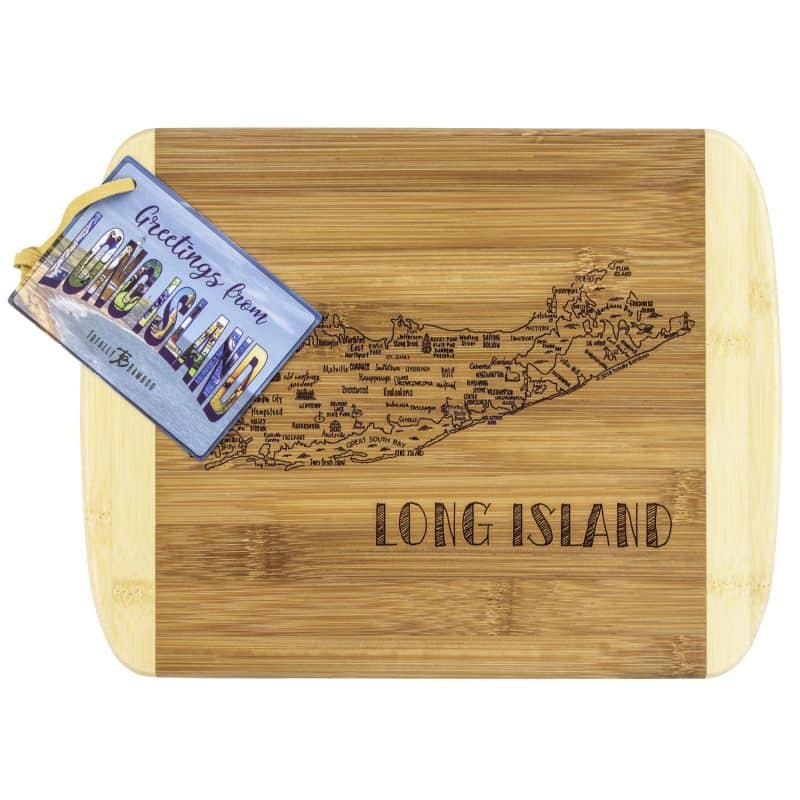 Custom A Slice of Life Long Island Serving & Cutting Board - 5