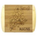 Custom A Slice of Life Maine Serving & Cutting Board