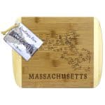 Custom A Slice of Life Massachusetts Serving & Cutting Board - 1