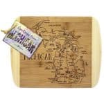 Custom A Slice of Life Michigan Serving & Cutting Board - 4