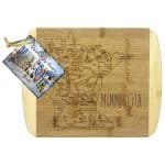 Custom A Slice of Life Minnesota Serving & Cutting Board - 1