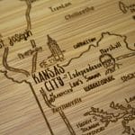 Custom A Slice of Life Missouri Serving & Cutting Board - 3