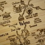 Custom A Slice of Life Montana Serving & Cutting Board - 2