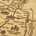 Custom A Slice of Life New Jersey Serving & Cutting Board - 3