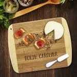 Custom A Slice of Life North Carolina Serving & Cutting Board - 3