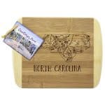 Custom A Slice of Life North Carolina Serving & Cutting Board - 4