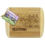 Custom A Slice of Life Oklahoma Serving & Cutting Board - 1
