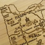 Custom A Slice of Life Oregon Serving & Cutting Board - 2