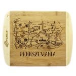 Custom A Slice of Life Pennsylvania Serving & Cutting Board