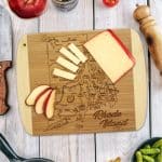 Custom A Slice of Life Rhode Island Serving & Cutting Board - 1