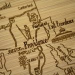 Custom A Slice of Life Rhode Island Serving & Cutting Board - 2