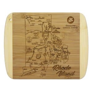 Custom A Slice of Life Rhode Island Serving & Cutting Board